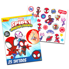 Spidey and Friends stickers invite imaginative scenes after play.