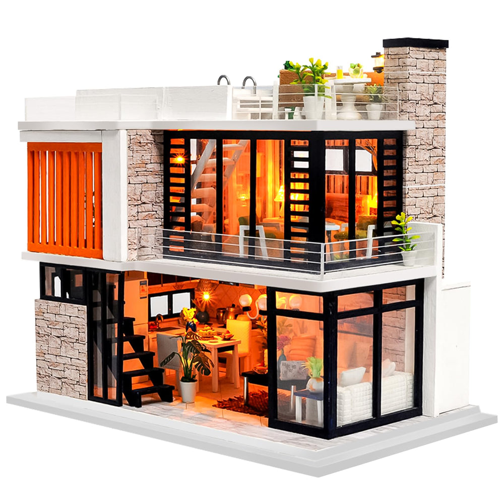 Spilay dollhouse assembly-kit components for a satisfying DIY project
