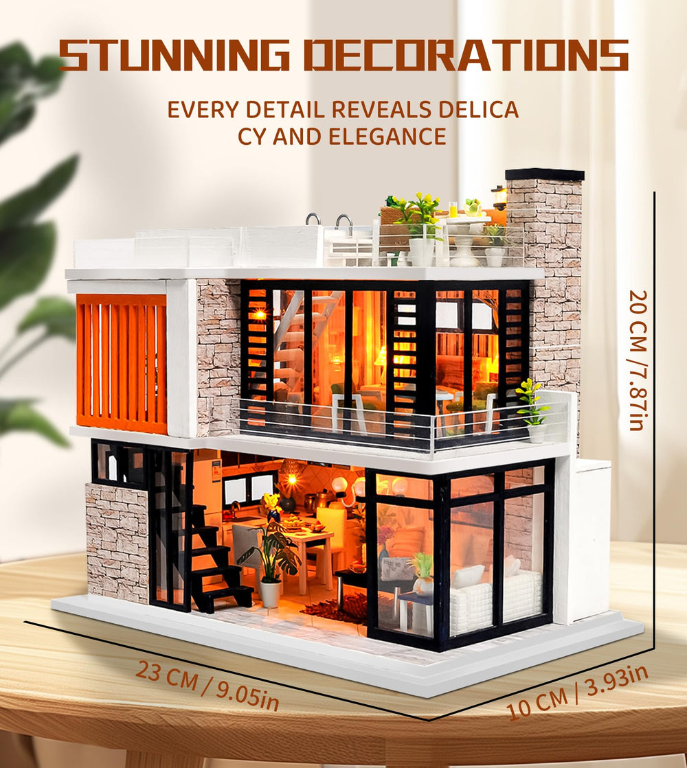 Spilay dollhouse-english-manual guides beginners through step-by-step assembly