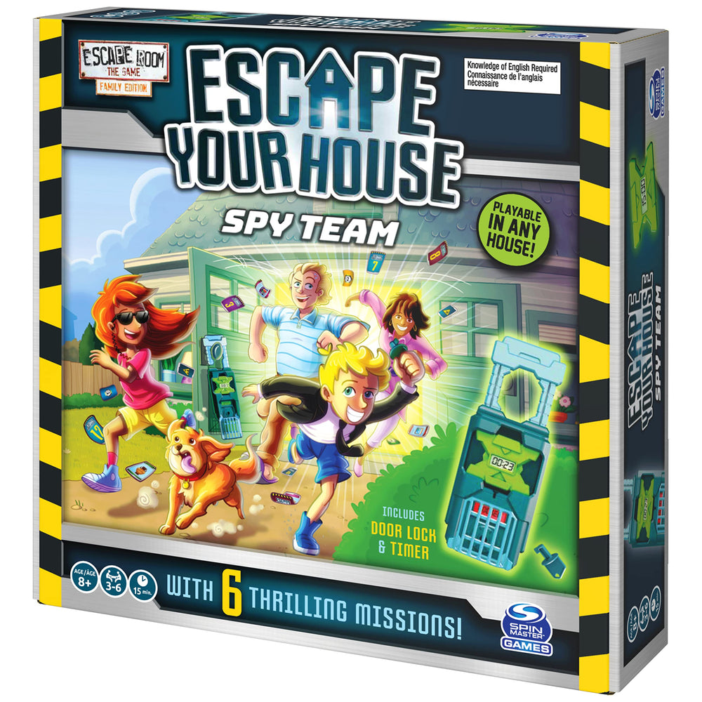 Spin Master area arrangement card guides turning a home into a mission.