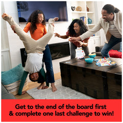 Beat The Parents pawns moving across the gameboard during play