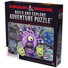 Spin Master Games DnD Build and Explore artwork depicting the six interlocking chambers and dimensions