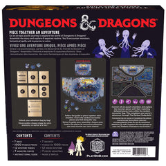 Spin Master Games DnD Build and Explore puzzle box image showing 1000-piece set and instructions