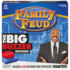 Spin Master Family Feud Big Buzzer Game electronic buzzer ready for quick responses