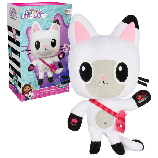 Spin Master Gabby’s Dollhouse Pandy Paws plush, 13 inches, perfect for imaginative play