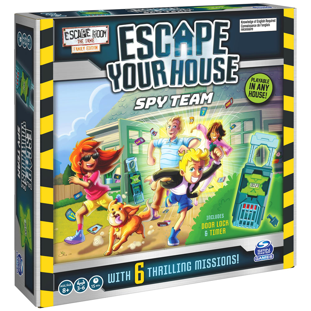 Spin Master game rules included for clear setup and quick start.