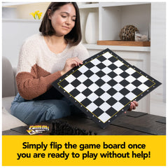 Spin Master Games double-sided board simplifies setup for home play