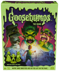 Spin Master Goosebumps board game box with eerie artwork for family game night.