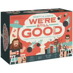 Rhett & Link We’re Still Good scenario card for quick, funny party storytelling.
