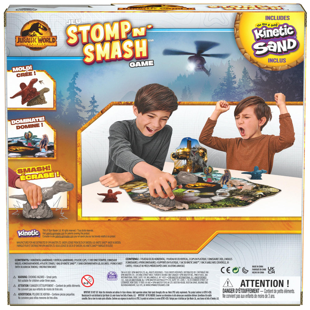 Spin Master Games T-Rex stomper piece in action during game