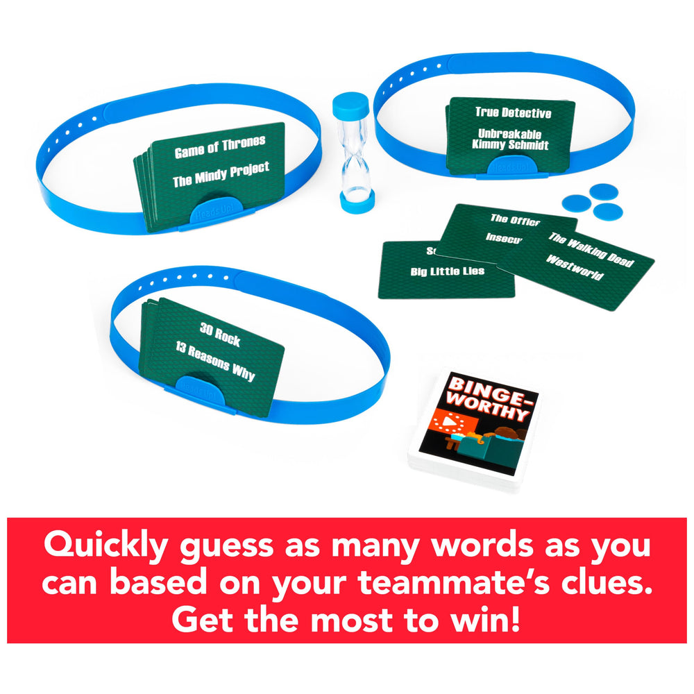 Spin Master Head's Up animals gone wild deck invites playful guessing.