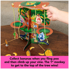 Spin Master Monkey See Monkey Poo banana bunch clips for token collection moments.