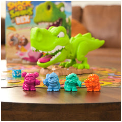 Snack-O-Saurus Rex snack types keep rounds fresh.