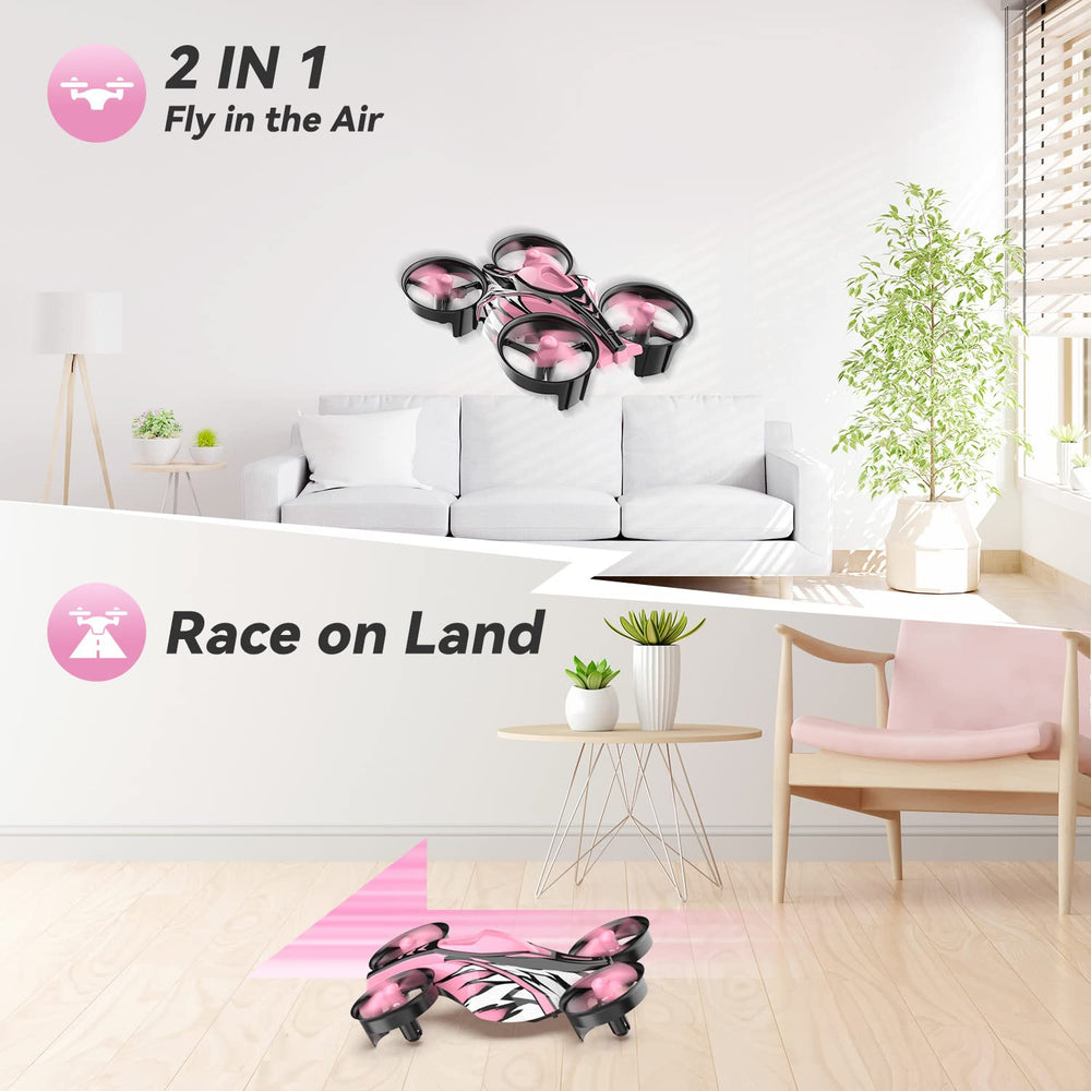 SPINORBITOR 2-in-1 drone car mode enabling versatile play