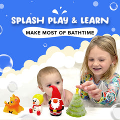 SplashEZ Robert Rabbit bath toy—soft, hole-free design for quick drying