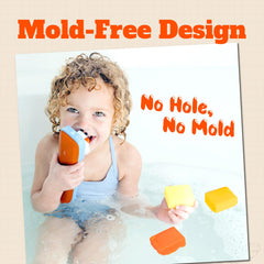 SplashEZ stackable containers for creative bath stacking and problem solving