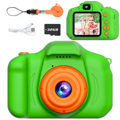 SplashNSpray Kids Camera front view with kid-friendly controls and 1080P capabilities