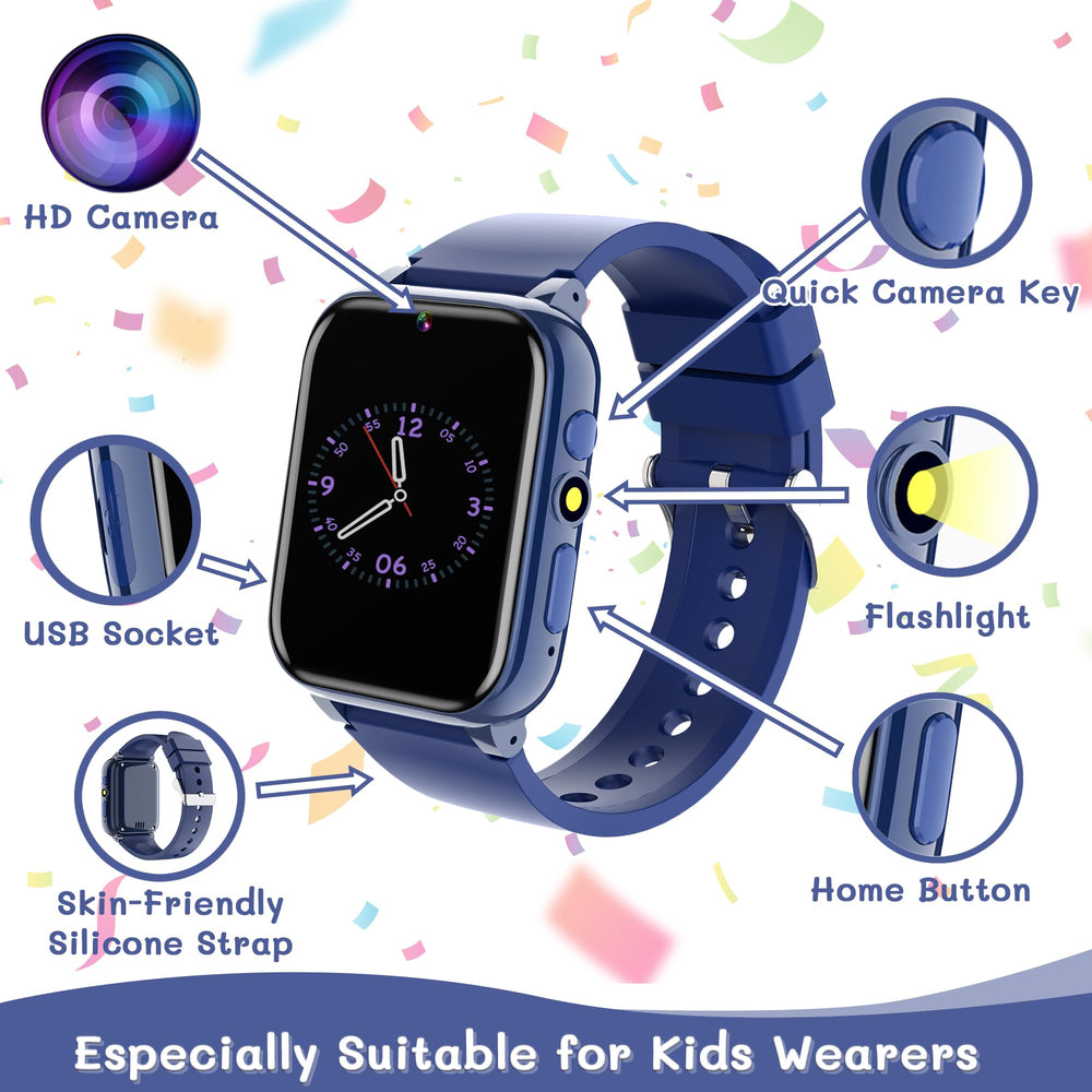 Spodus kids watch works out of the box without apps.