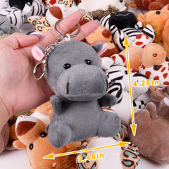 Spoilu rhinoceros plush - sturdy compact prize for games and gift bags.