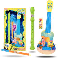 SpongeBob SquarePants 16-inch ukulele toy sparks early music exploration.