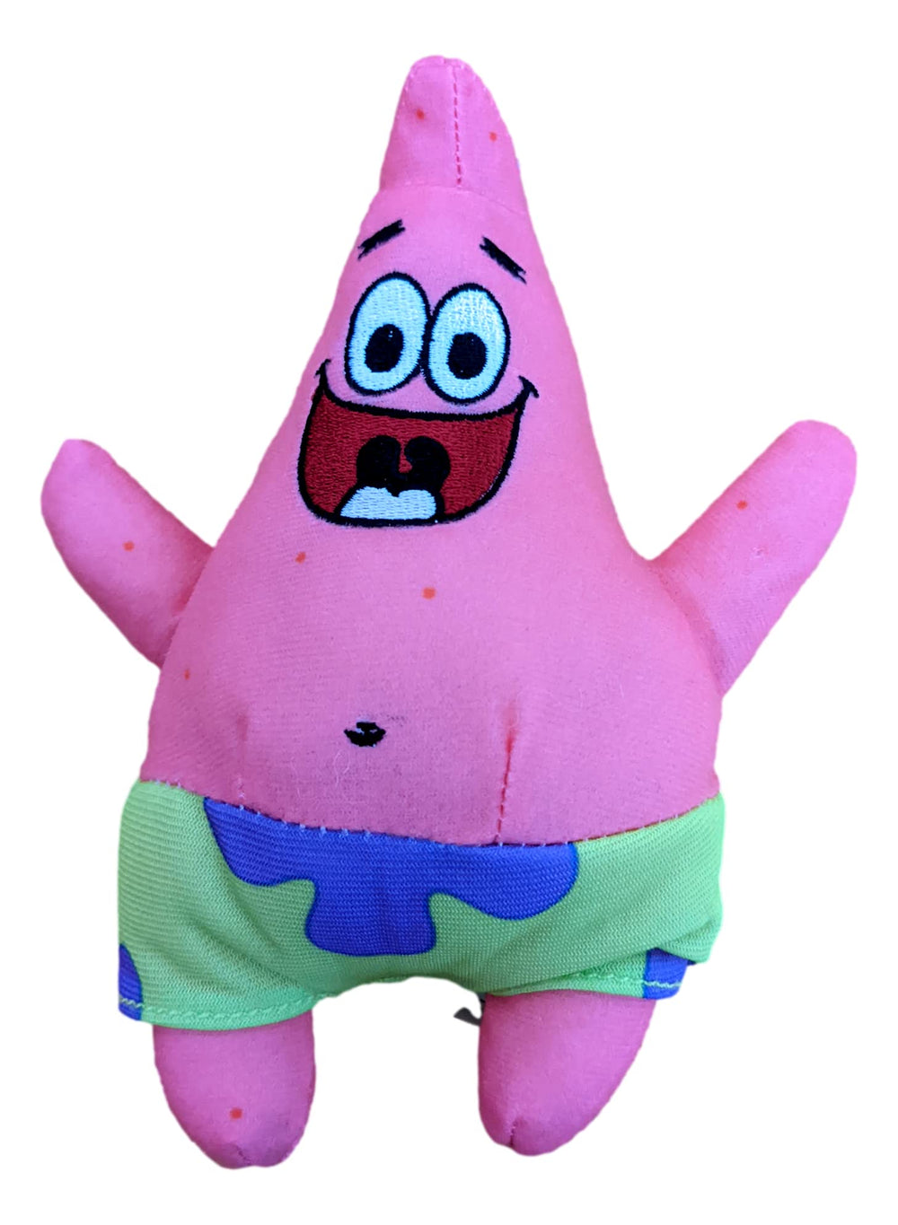 SpongeBob SquarePants plush set close-up with detailed stitching and vibrant colors for collectors.