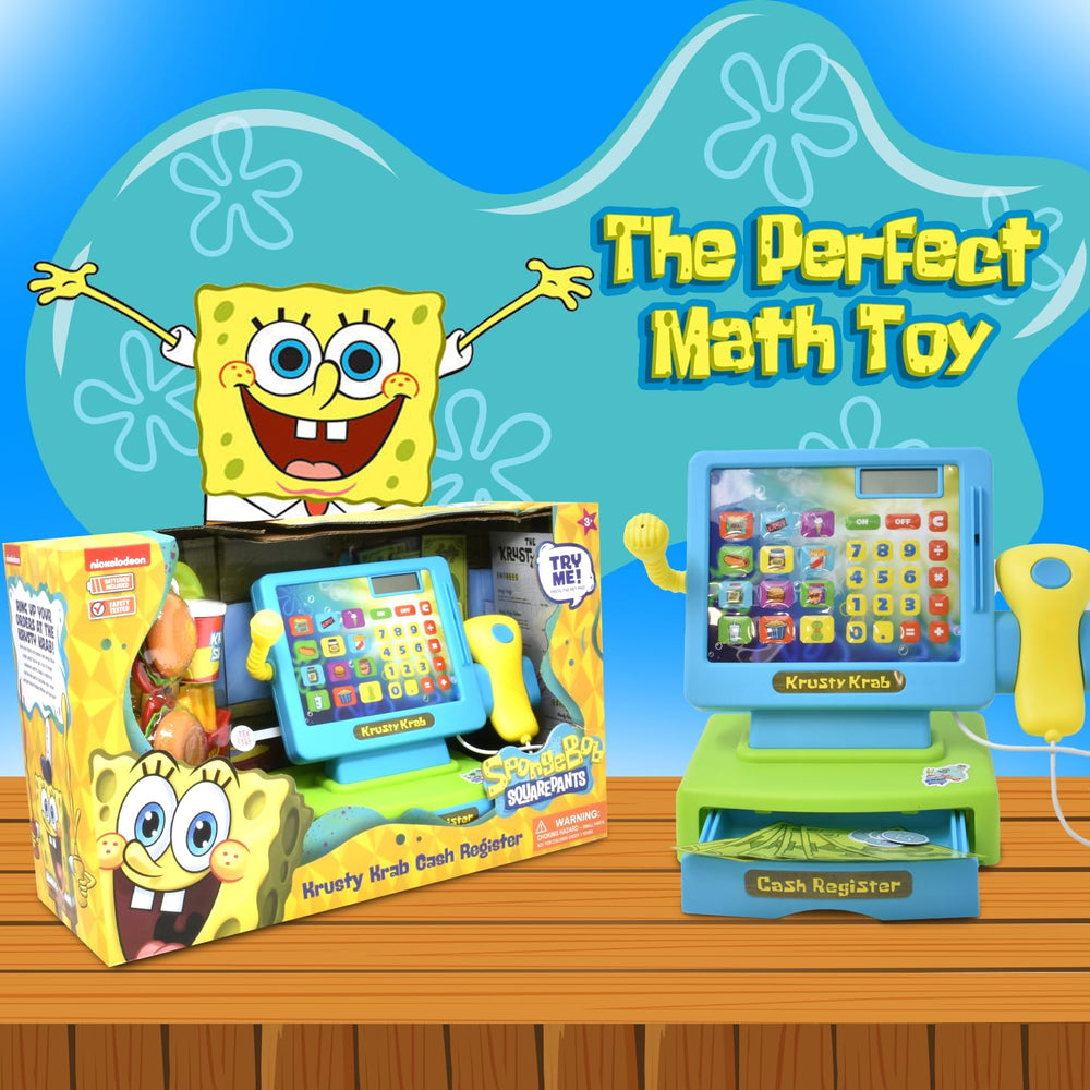 SpongeBob SquarePants kelp-shakes visual adds sensory play.