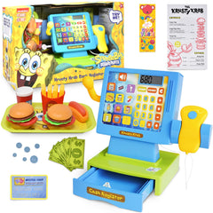 SpongeBob SquarePants Krusty Krab cash register enhances imaginative play.
