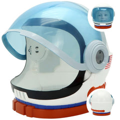 Spooktacular Creations Astronaut helmet with blue movable visor for imaginative play