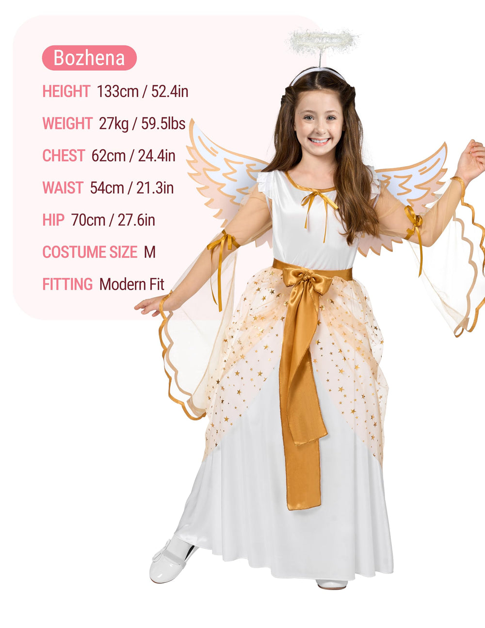 Spooktacular Creations angel wings, lightweight and easy to wear
