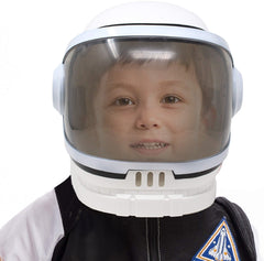 Spooktacular Creations One-size-fits-ages-5-12 helmet enables versatile space events.
