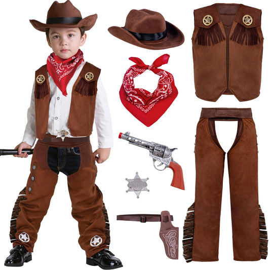 Spooktacular Creations cowboy hat costume for boys, ideal for Halloween play