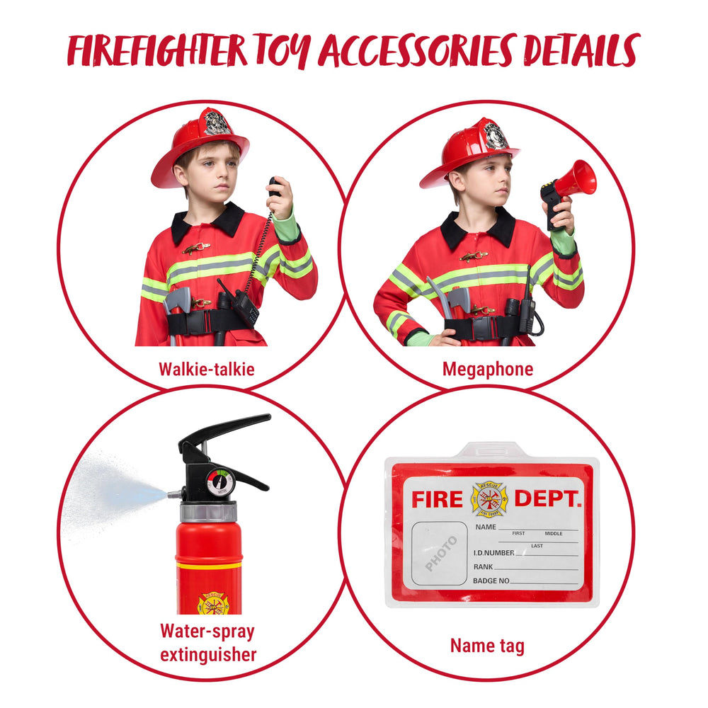 Spooktacular Creations firefighter helmet for authentic roleplay