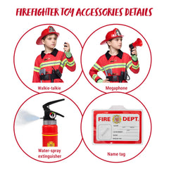 Spooktacular Creations firefighter helmet for authentic roleplay
