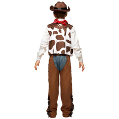 Spooktacular Creations cowboy pants provide comfortable, flexible wear during active play.