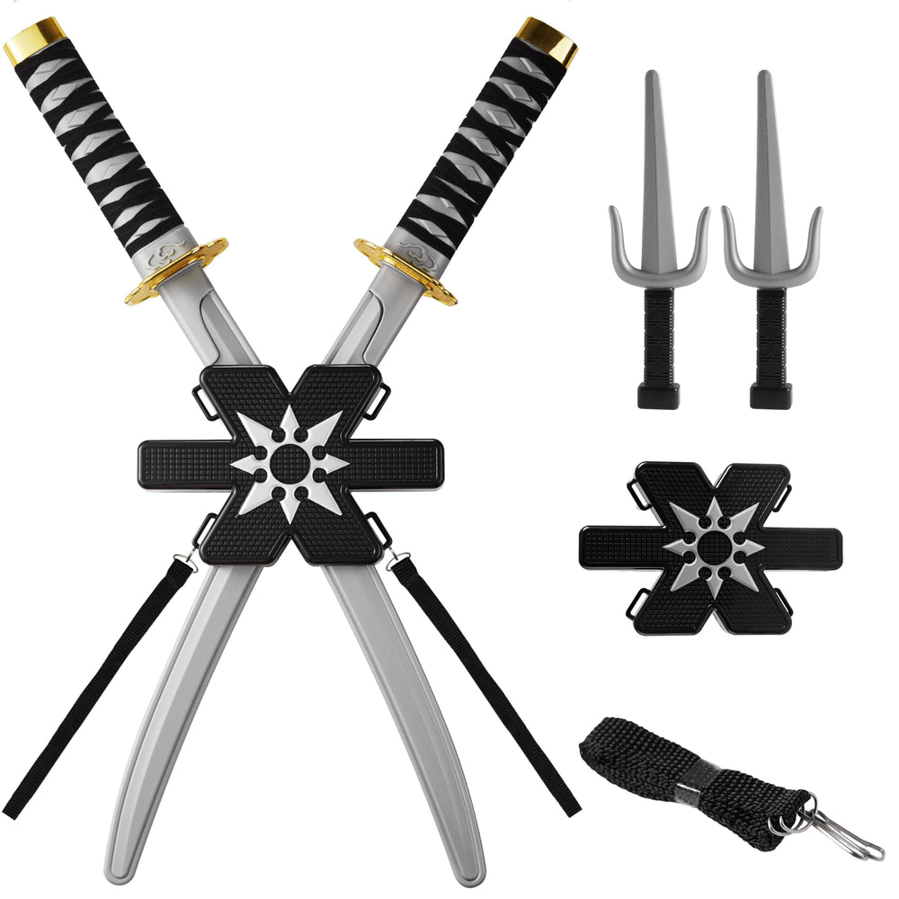 Spooktacular Creations ninja swords 23in for authentic cosplay and safe imaginative play