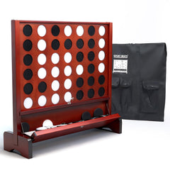 SPORT BEATS Giant wooden 4-in-a-row board for indoor or outdoor family play