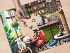 Springbok detailed-cut pieces puzzle showing precision and variety.