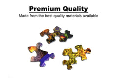 Springbok puzzle pieces on table highlight a satisfying assembly process