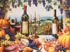 Springbok Vineyard View unique-cut-pieces offer a fresh puzzle challenge.