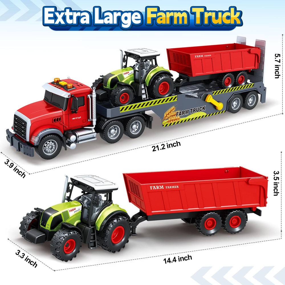 SpringFlower detachable truck head enabling flexible play configurations