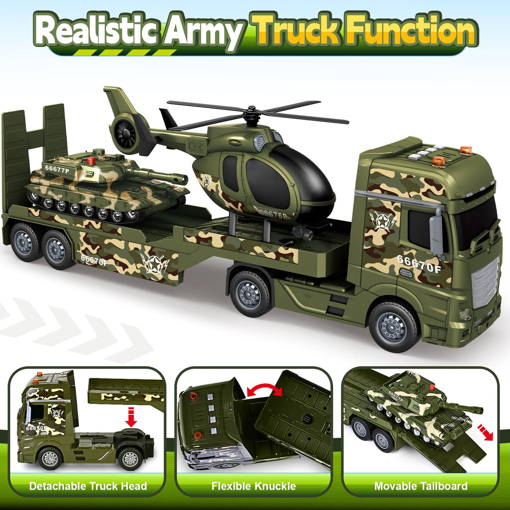 SpringFlower detachable truck head enables versatile reconfigurations for varied play setups