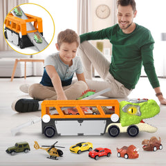 SpringFlower dinosaur truck spray function adds refreshing water spray