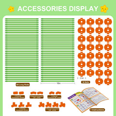 SpringFlower durable ABS plastic construction emphasizes safety and durability.