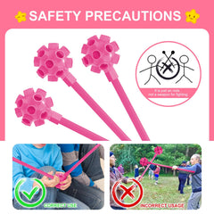SpringFlower family-friendly kit fosters teamwork during play sessions.