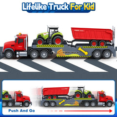 SpringFlower farm truck sounds and lights for engaging pretend play