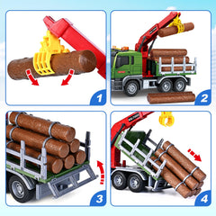 SpringFlower farm truck toy arrives in an attractive gift box.