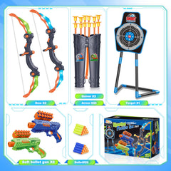 SpringFlower foam dart guns deliver safe, lightweight play for kids aged 5 and up.
