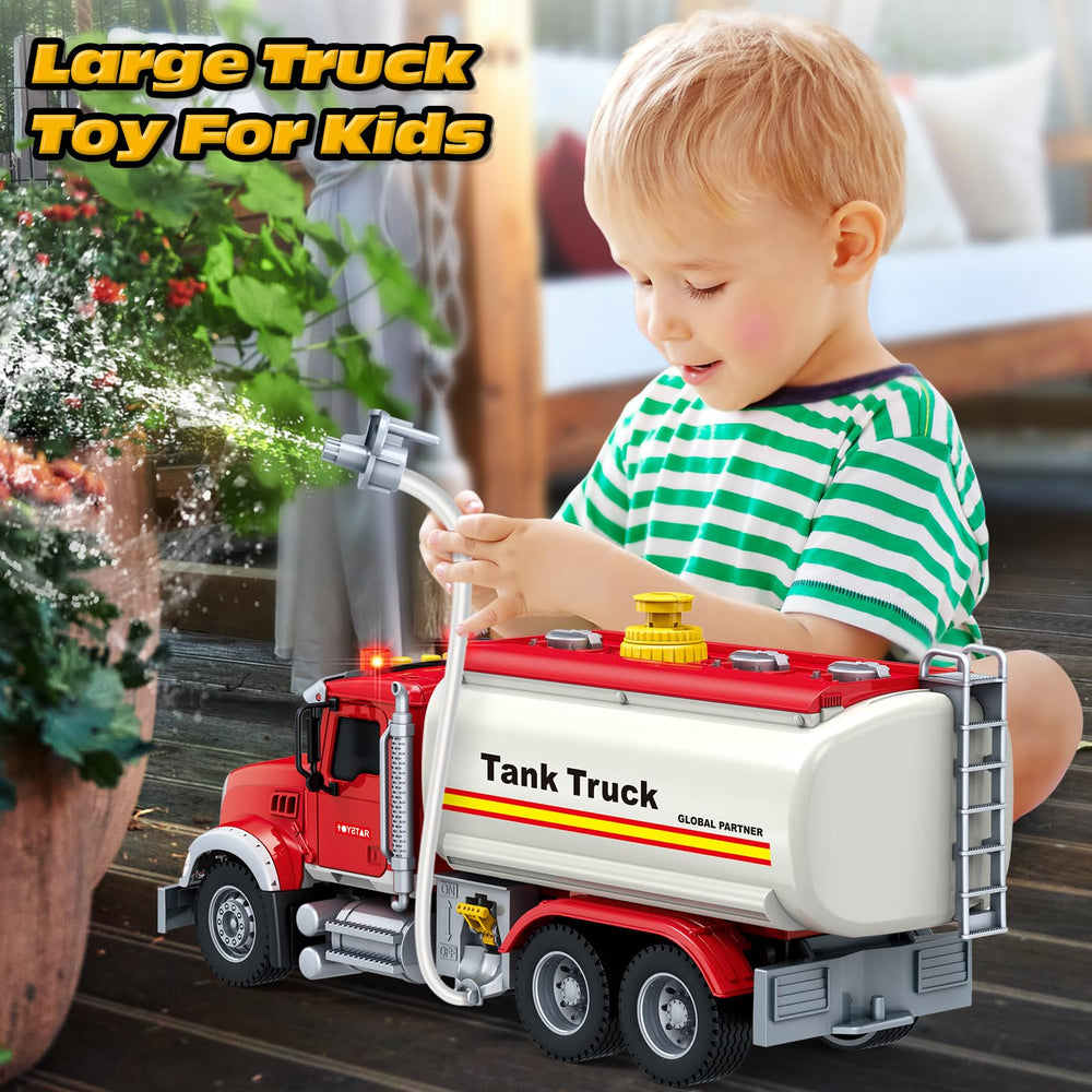 SpringFlower gift-box-truck makes a ready birthday gift.