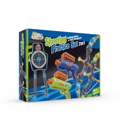 SpringFlower gift-ready archery set ideal for birthdays and holidays.