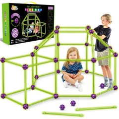 SpringFlower glow fort-building-kit enables imaginative play and early STEM exploration.